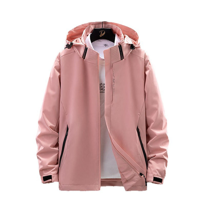 Herren Funktionsjacke mit verstellbarer Kapuze Echo Archiv