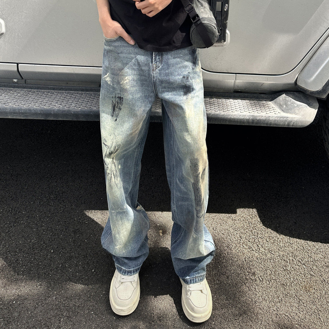 Herren Bequeme und lässige Relaxed-Fit Jeans Echoarchiv