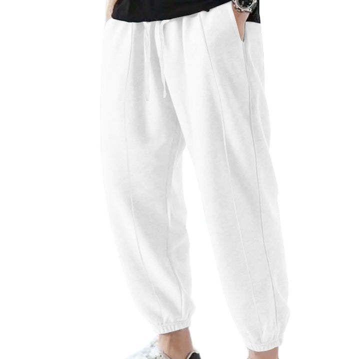 Herren Jogginghose mit seitlichen Taschen und elastischem Bund Echoarchiv