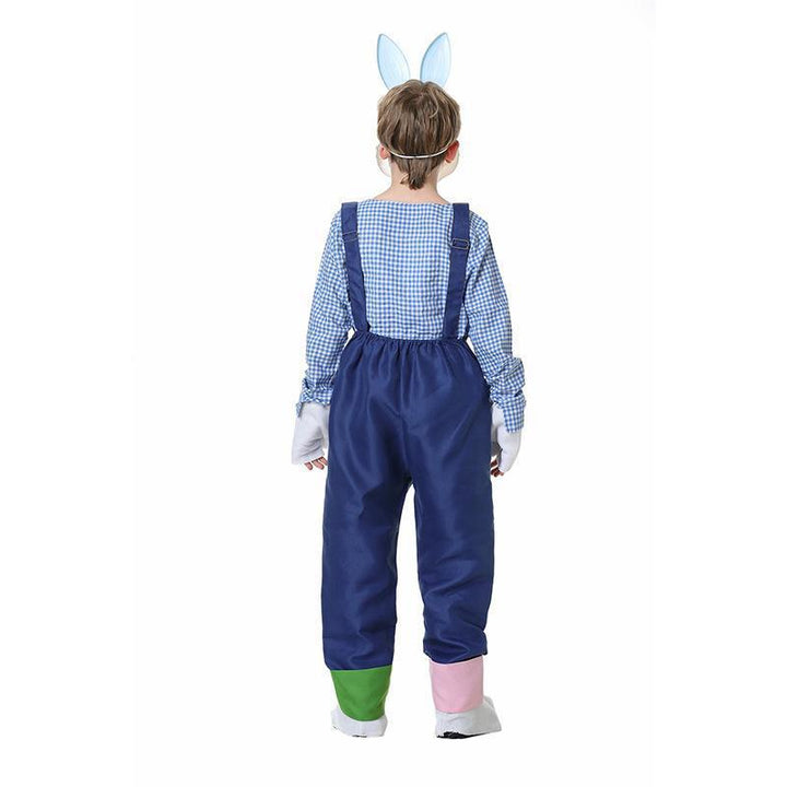 Jungen Clownskostüm mit bunten Details Echo Archiv