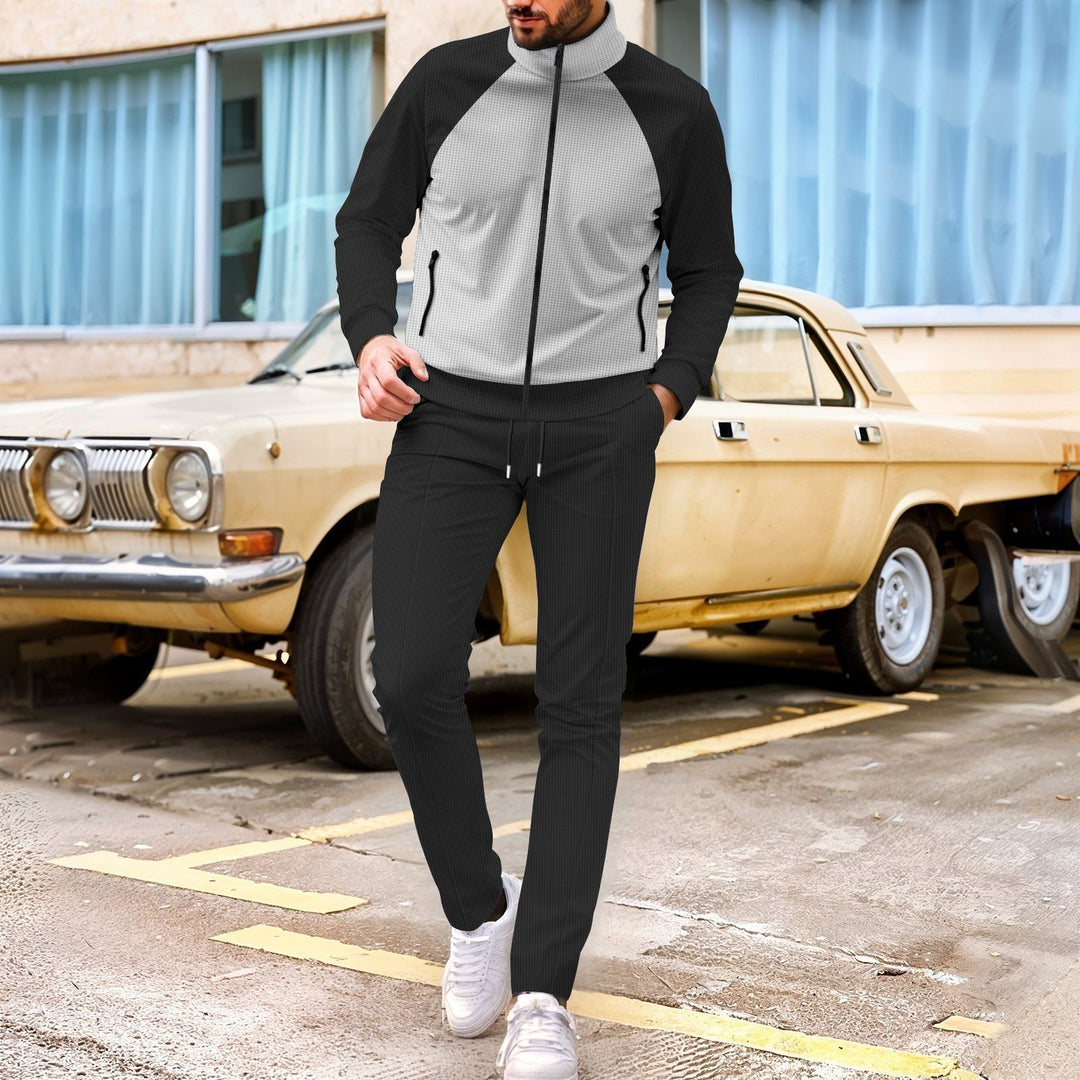 Herren Sportliche Jacke mit innovativem Strukturdesign und bequemen Passform Echoarchiv