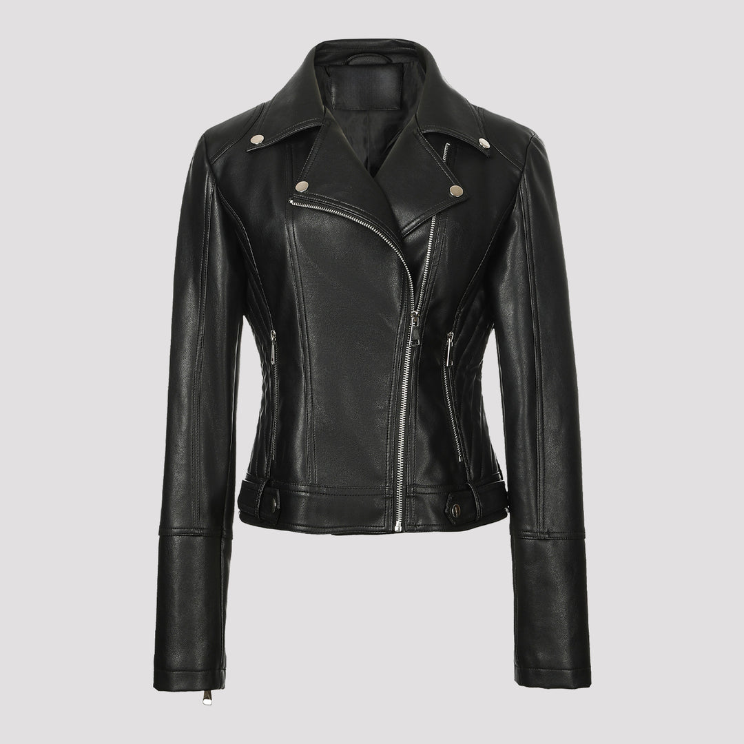 Damen Klassische Bikerjacke Echo Archiv