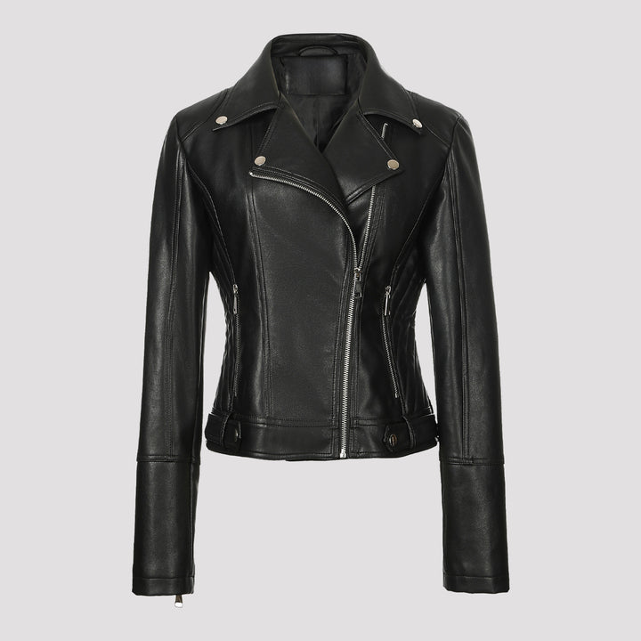 Damen Klassische Bikerjacke Echo Archiv