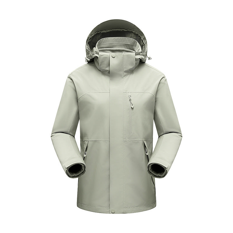 Herren Wasserabweisender Winterparka mit abnehmbarer Kapuze und getapten Nähten Echo Archiv