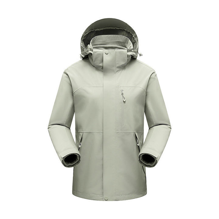 Herren Wasserabweisender Winterparka mit abnehmbarer Kapuze und getapten Nähten Echo Archiv