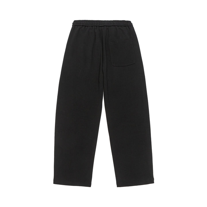 Damen Weite Cropped-Sweathose mit Elastikbund und aufgesetzter Gesäßtasche Echoarchiv