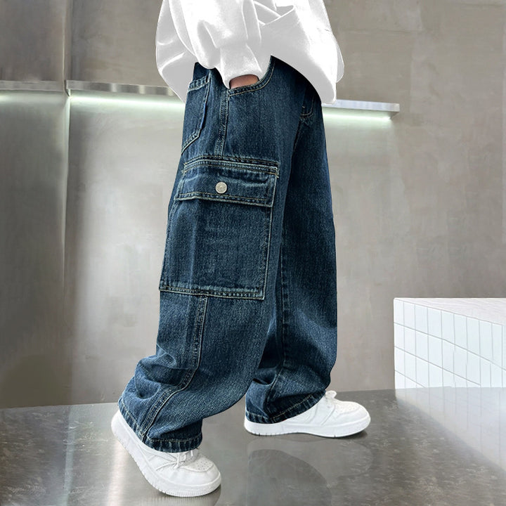 Damen lässige Cargo-Jeans von Echo Archiv