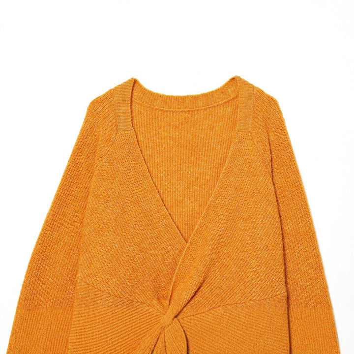 Damen nan kastiger Feinstrick-Pullover mit Rundhalsausschnitt und Cropped-Silhouette Echo Archiv