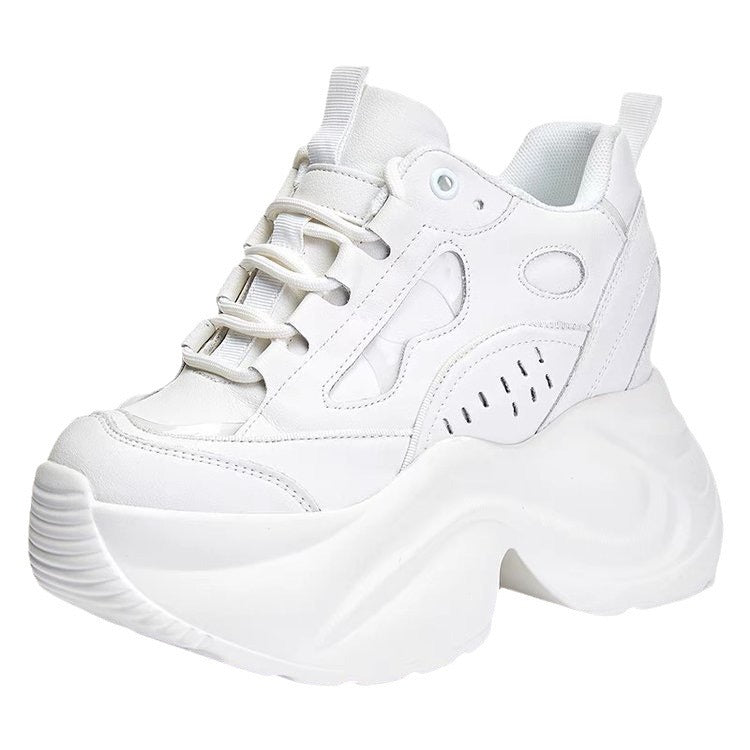 Damen sportliche Chunky Sneakers mit extragroßer Plateau-Sohle Echo Archiv