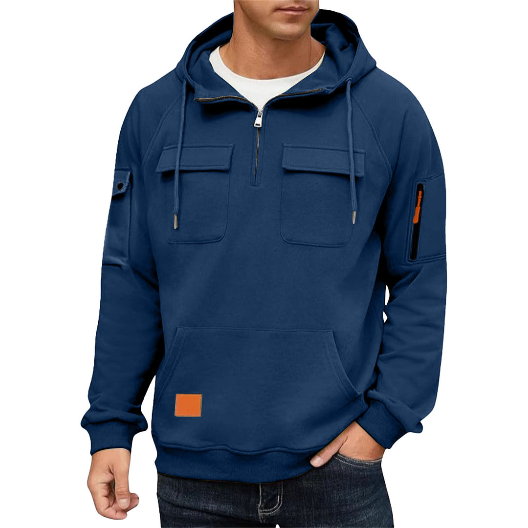 Herren Kapuzenpullover mit praktischen Taschen und sportlichem Design Echoarchiv