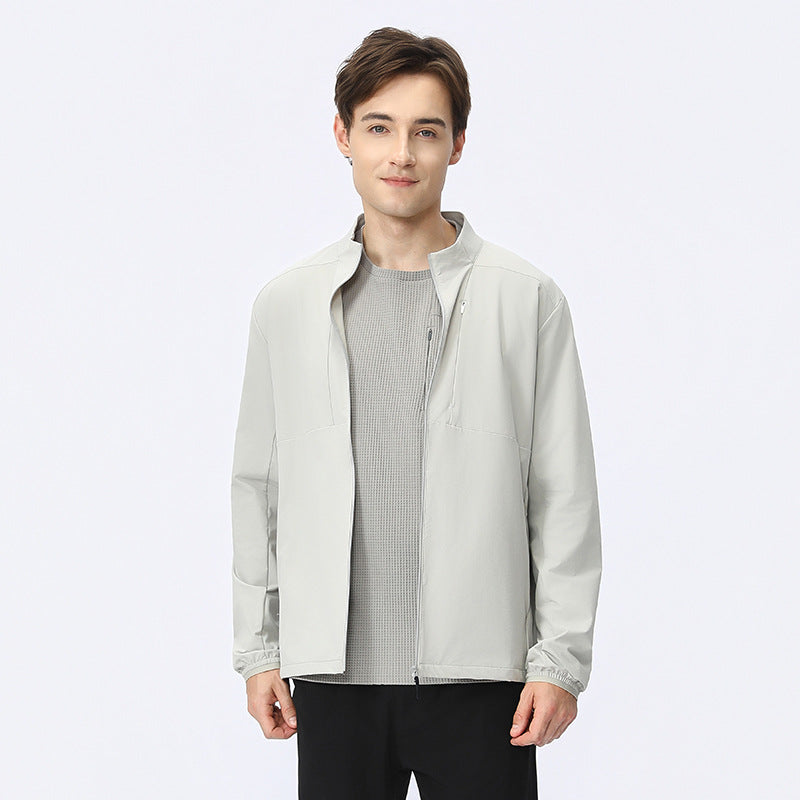 Herren Sportliche Windjacke Echoarchiv
