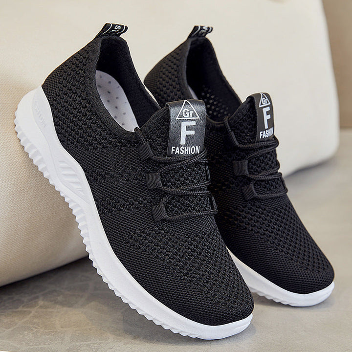 Damen Sportliche Sneaker mit atmungsaktivem Obermaterial von Echo Archiv