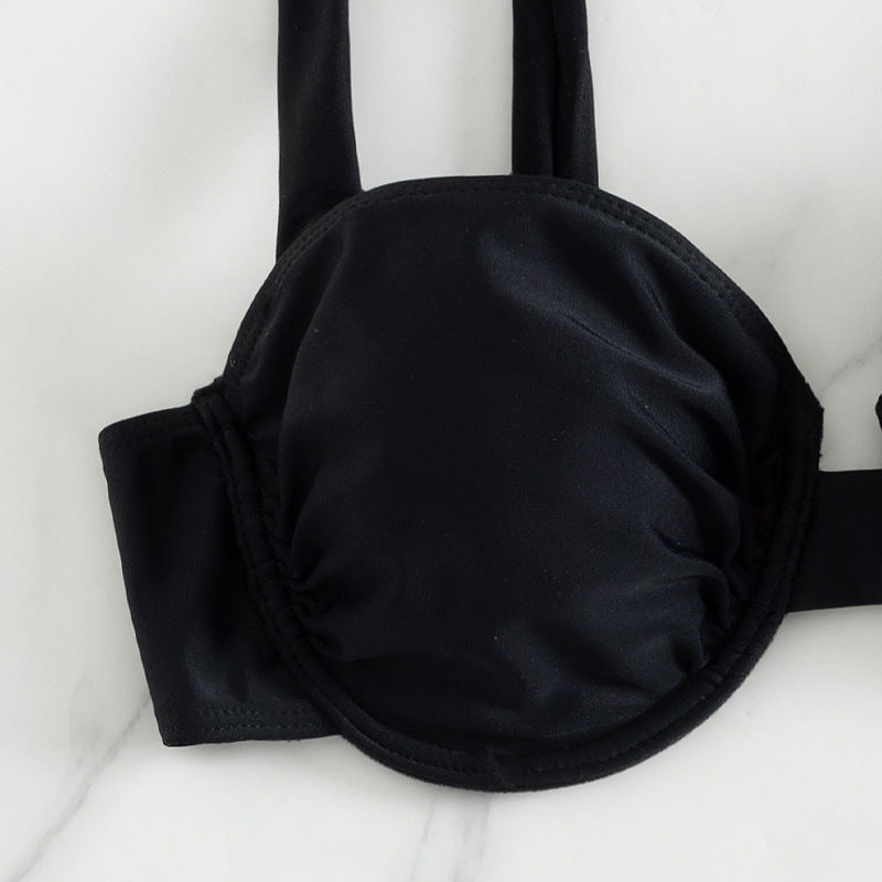 Damen Bikini-Set mit schickem Rock und gepolstertem Oberteil Echo Archiv