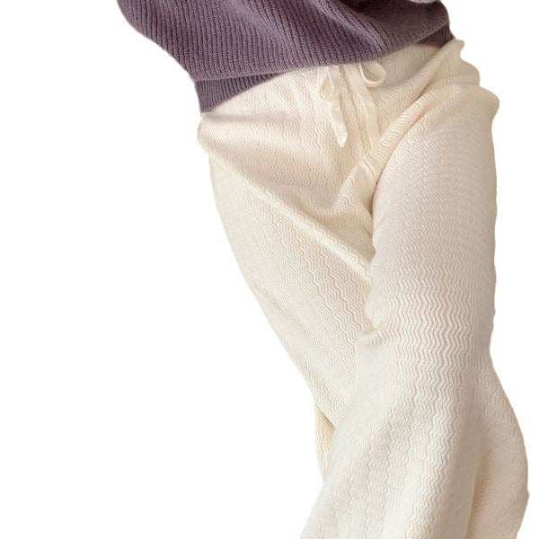 Damen Elegante weite Strickhose Echo Archiv