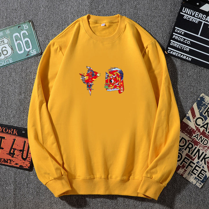 Unisex Oversize Sweatshirt mit Rundhalsausschnitt und dezenter Grafikapplikation Echo Archiv