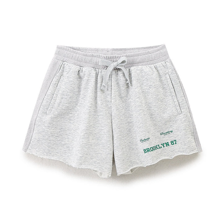 Damen lässige Freizeit-Shorts mit elastischem Bund und praktischen Taschen Echo Archiv