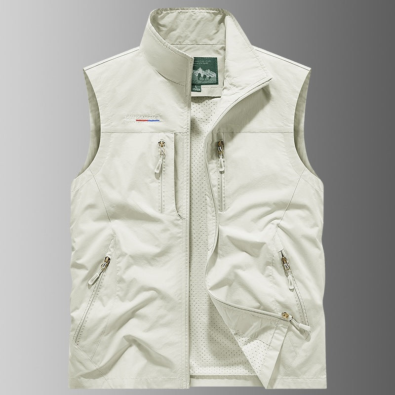 Herren Multifunktionale Outdoor-Weste Echo Archiv 1788241615