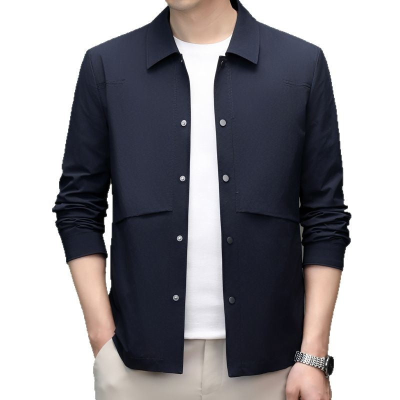 Herren Freizeitjacke mit funktionalen Taschen und modernem Schnitt Echoarchiv