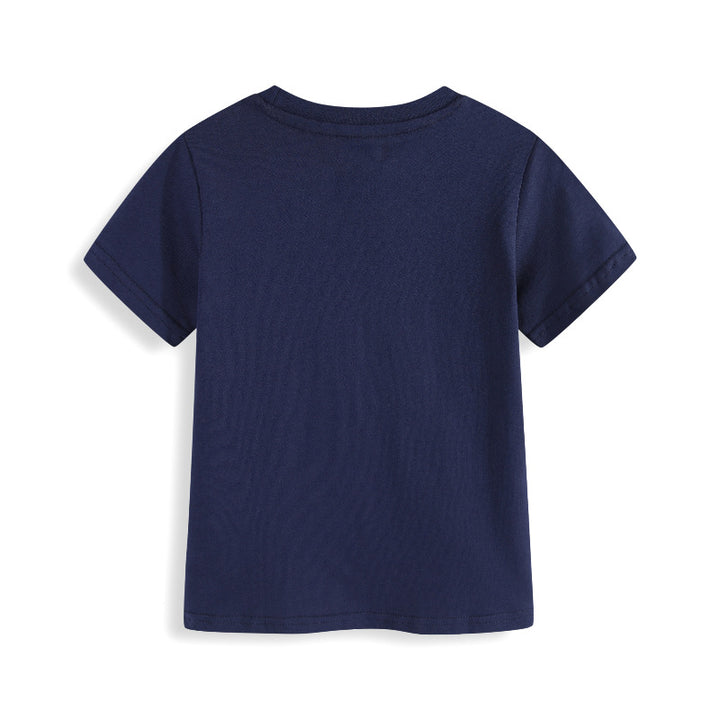 Jungen T-Shirt mit niedlichen Dinosaurier-Applikationen Echo Archiv