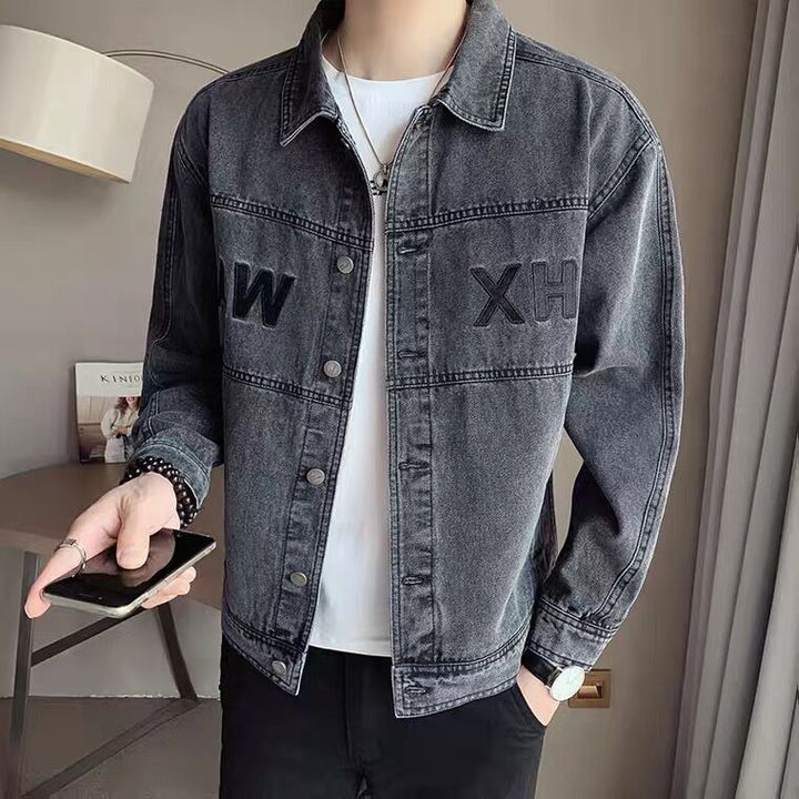 Herren Modische Denimjacke Echoarchiv