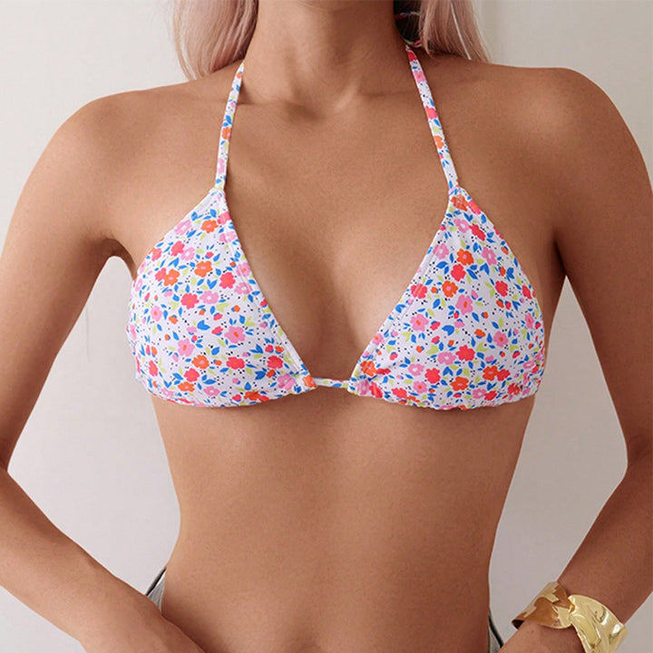 Damen Triangel-Bikini mit romantischem Blumenmuster Echo Archiv 1781605326