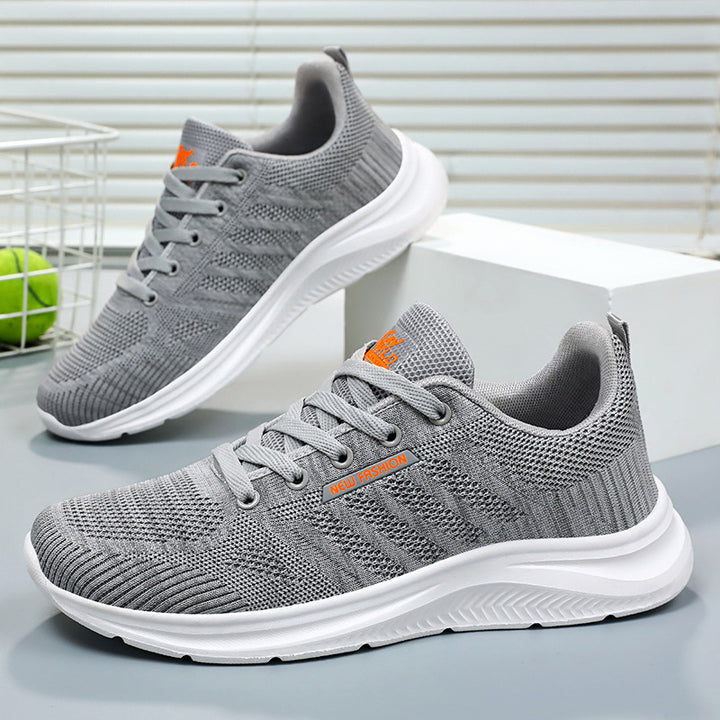 Damen nan atmungsaktive Strick-Komfort-Sneaker mit gepolstertem Fersenbereich und flexibler Leichtlaufsohle Echo Archiv
