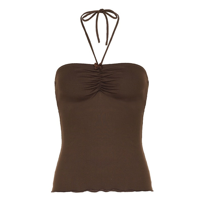 Damen Bandeau-Top mit raffinierten Raffungselementen und verstellbaren Trägern Echo Archiv
