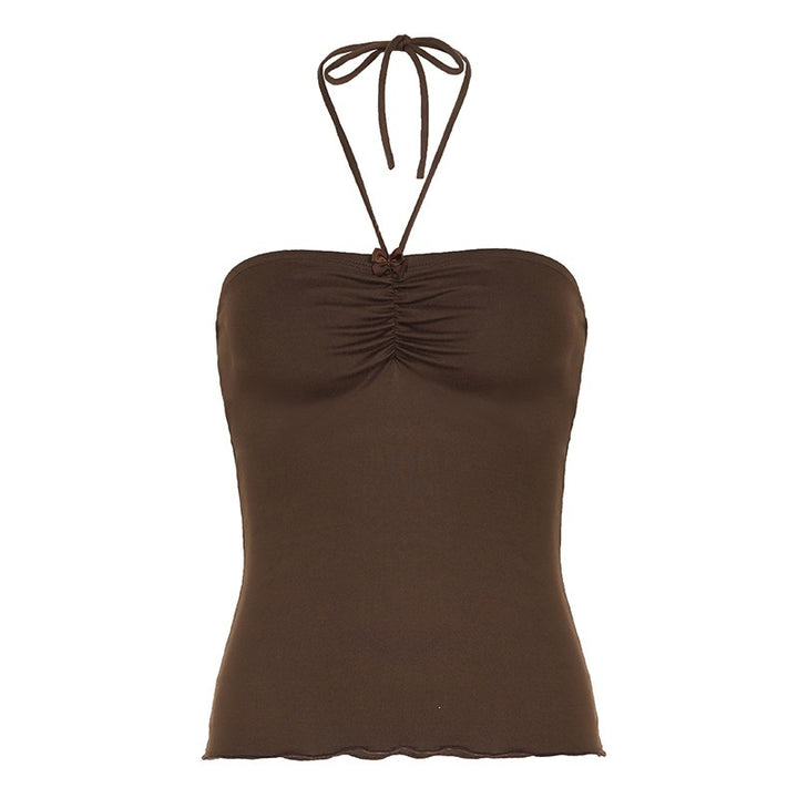 Damen Bandeau-Top mit raffinierten Raffungselementen und verstellbaren Trägern Echo Archiv