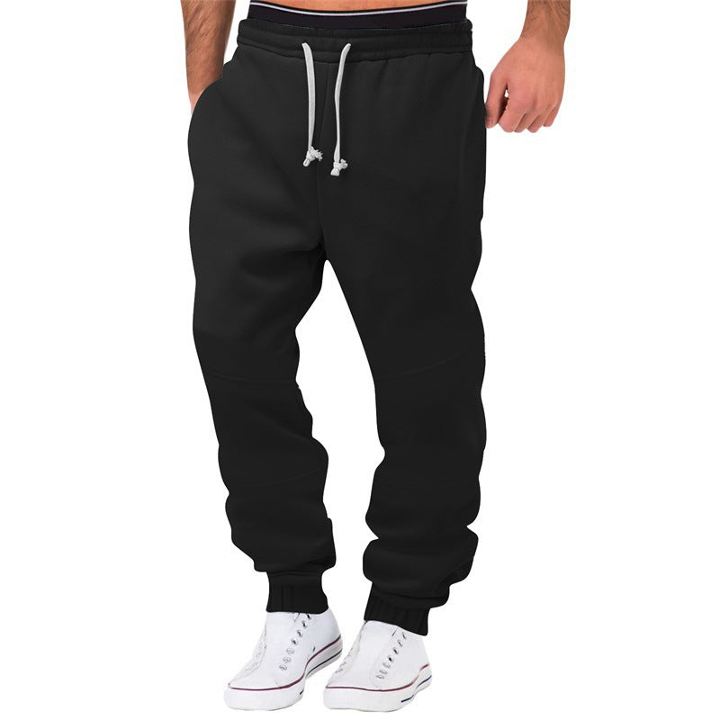 Herren lässige Jogginghose mit elastischem Bund und seitlichen Taschen Echoarchiv