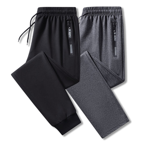 Herren Performance-Trainingshose aus Quick‑Dry‑Mikrofaser mit elastischem Tunnelzugbund und verdeckten Reißverschlusstaschen Echo Archiv