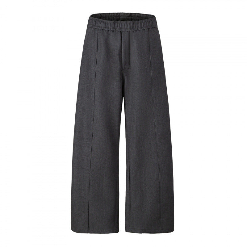 Damen Elegante Culotte-Hose mit weitem Bein, Bügelfalte und elastischem Komfortbund Echo Archiv