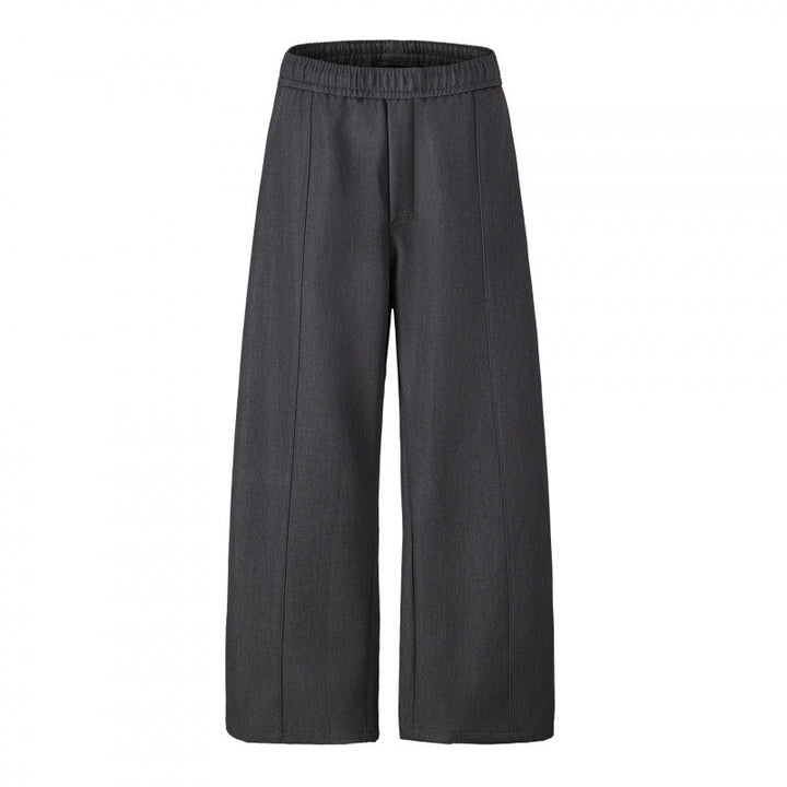 Damen Elegante Culotte-Hose mit weitem Bein, Bügelfalte und elastischem Komfortbund Echo Archiv