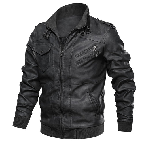 Herren Kunstlederjacke Echoarchiv