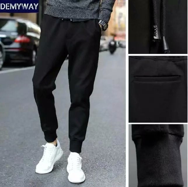 Herren Bequeme Jogginghose mit elastischem Bund und strategischen Taschen Echoarchiv