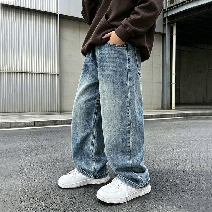 Herren weite Denim-Jeans mit lässiger Passform Echo Archiv
