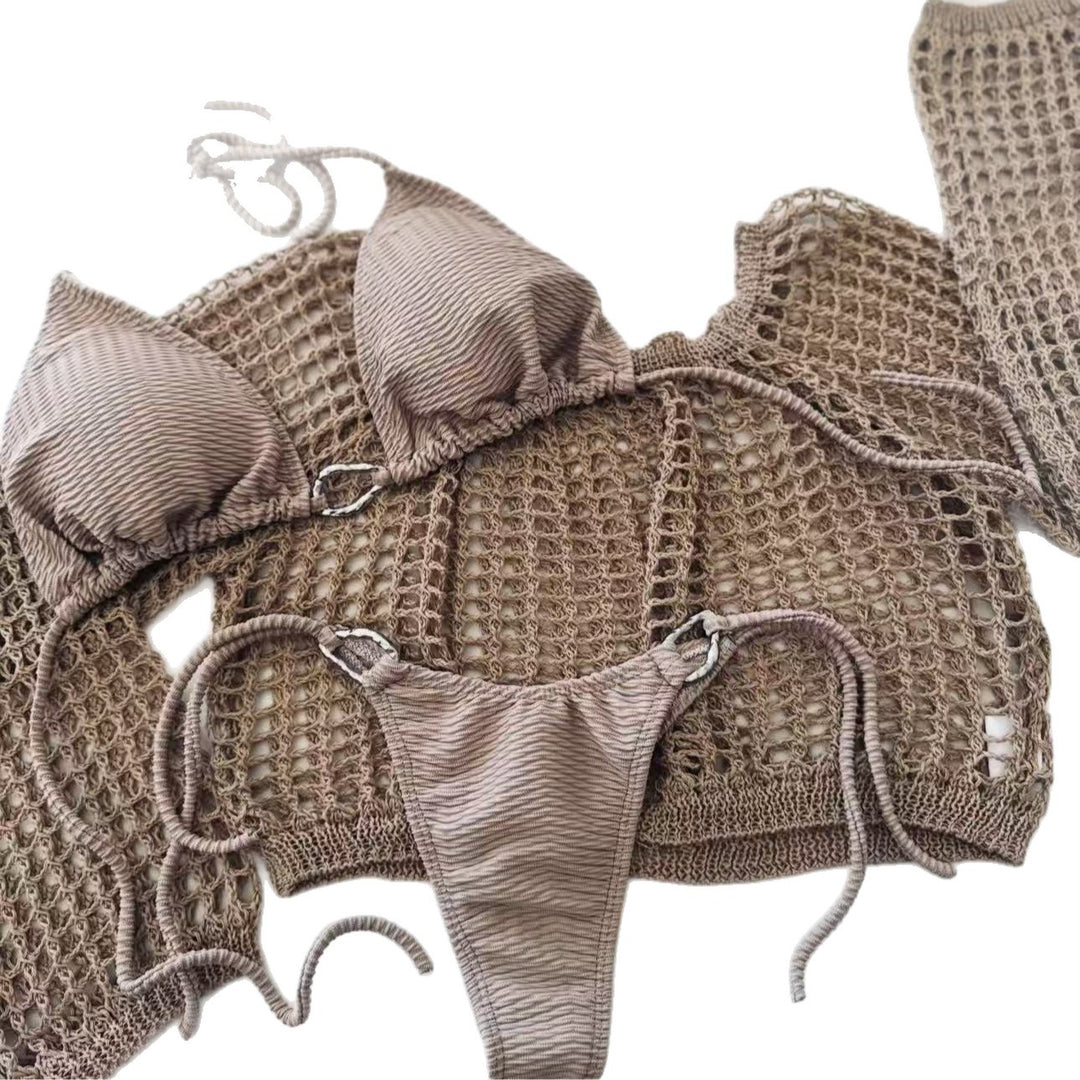 Damen luxuriöses Häkel-Bikini-Set Echo Archiv