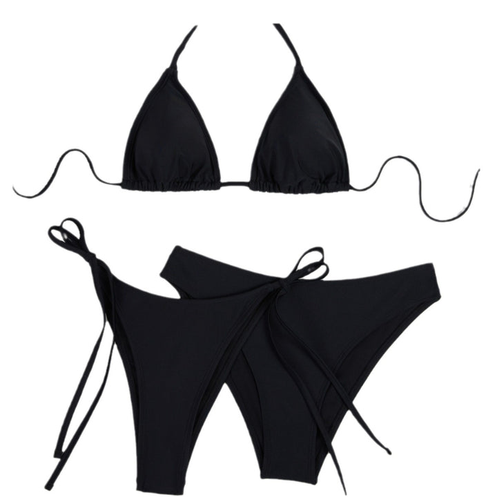 Damen Triangel-Bikini mit anpassbaren Bändern und hohen Beinausschnitten Echo Archiv