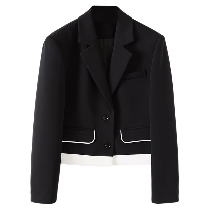 Damen Modischer Blazer mit strukturierter Oberfläche Echoarchiv