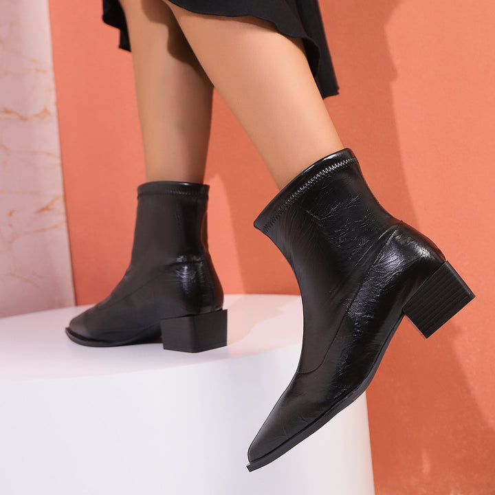 Damen Elegante und Modische Stiefeletten Echo Archiv