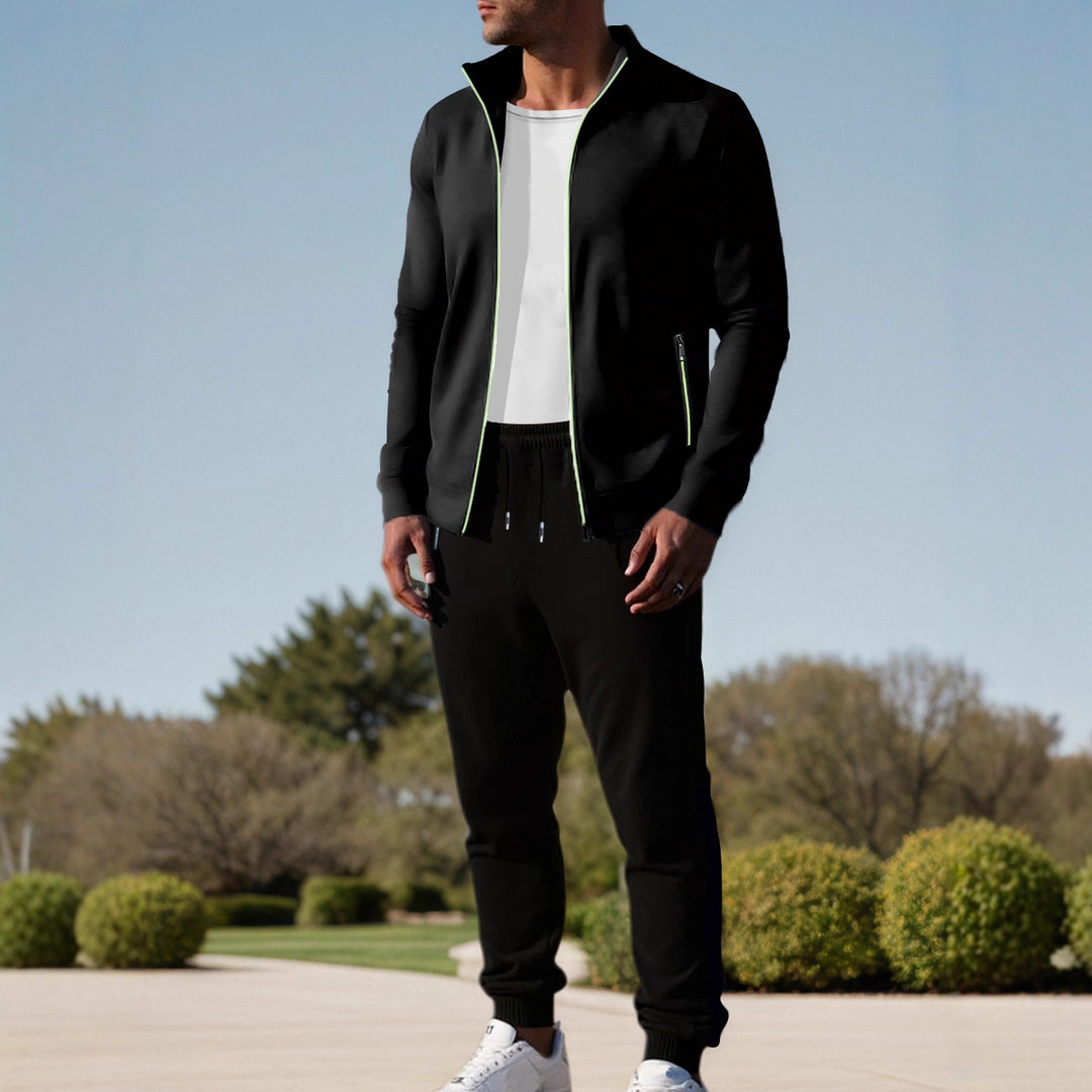 Herren Sportjacke mit hochelastischen Materialien und komfortabler Passform Echoarchiv