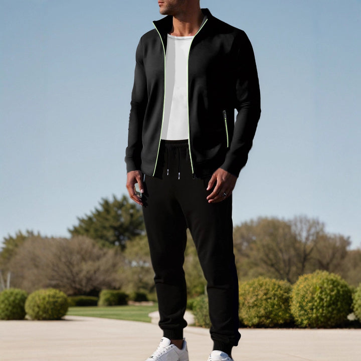 Herren Sportjacke mit hochelastischen Materialien und komfortabler Passform Echoarchiv