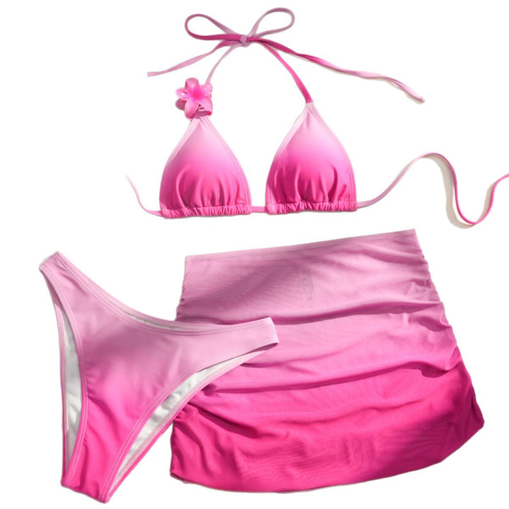 Damen Sportliches Bikini-Set mit modularem Rock Echo Archiv