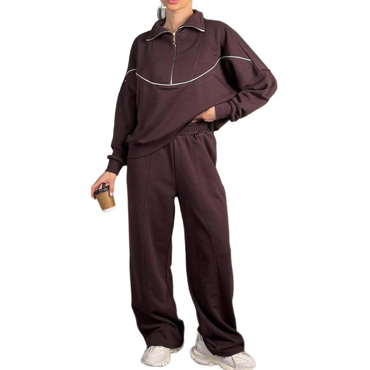 Damen Sportliches Sweater und Weite Jogginghose Set Echo Archiv