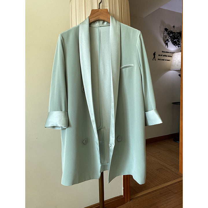 Damen Eleganter Smoking-Blazer Echoarchiv