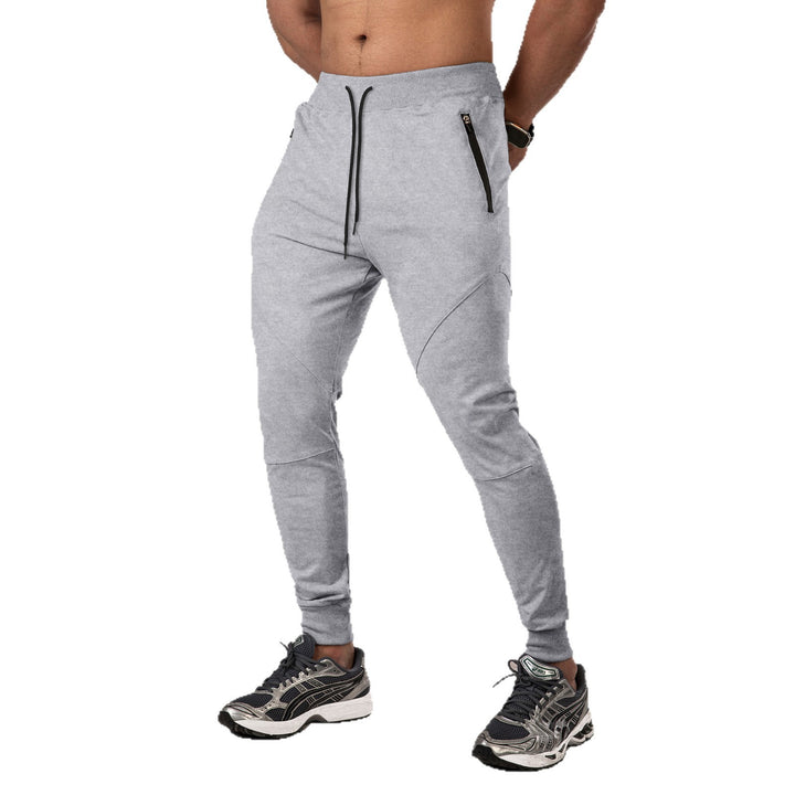 Herren Sportliche Jogginghose mit funktionalen Reißverschlusstaschen Echoarchiv
