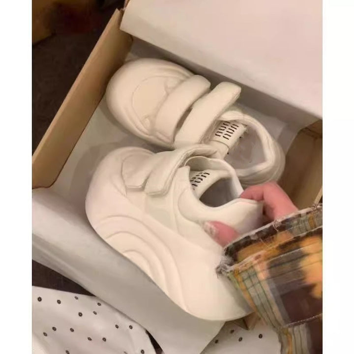 Damen Plattform Sneakers mit Klettverschluss Echo Archiv