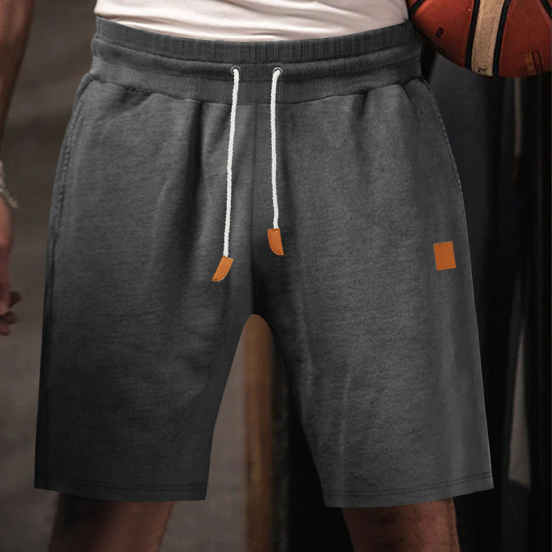 Herren sportive Sweatshorts mit verstellbarem Bund Echoarchiv