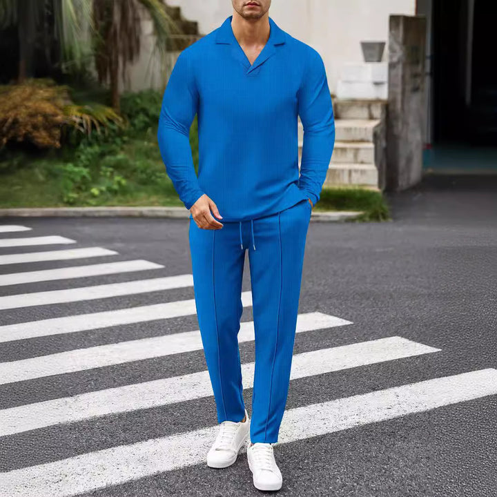 Herren eleganter Freizeit-Look aus atmungsaktivem Material Echoarchiv