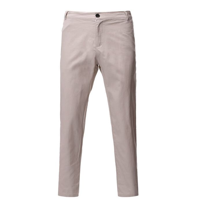 Herren elegante Chinohose mit modernem Schnitt und flexibler Passform Echoarchiv