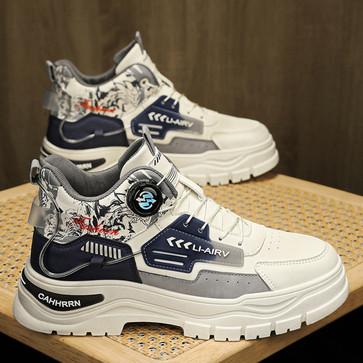 Herren Modische High-Top Sneakers mit innovativem Schnürsystem und robustem Obermaterial Echo Archiv